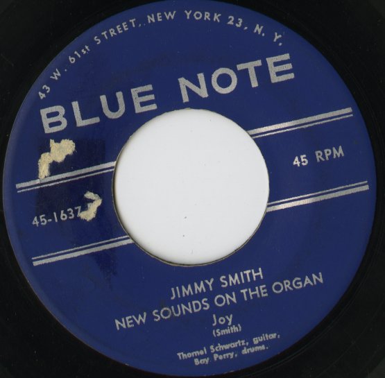 Jimmy Smith / ジミー・スミス / Tenderly / Joy -7 ( 45-1637 )
