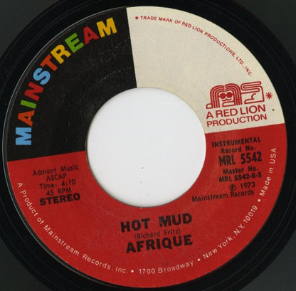 Afrique / アフリーク / Soul Makossa / Hot Mud -7 ( MRL 5542 )
