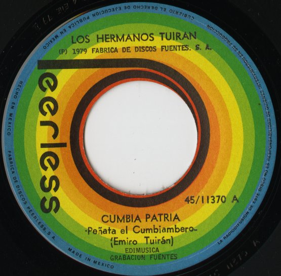 Los Hermanos Tuiran / Cumbia Patria / Continuación Pava Congona -7 ( 45/11370 )