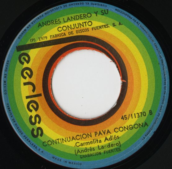 Los Hermanos Tuiran / Cumbia Patria / Continuación Pava Congona -7 ( 45/11370 )