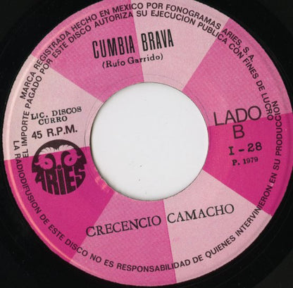 Crecencio Camacho / Triguenita / Cumbia Brava -7 ( I28 )