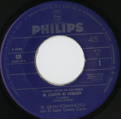 El Gran Romantico / Ni Cuerpo Ni Corazon / Provocando -7 ( 6045013 )