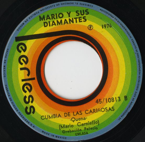 Hugo Blanco / ウーゴ・ブランコ / Cumbia Del Serrote / Cumbia De Las Cariñosas -Quena- -7 ( 45/10813 )