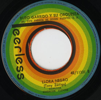 Rufo Garrido Y Su Orquesta / Que Bueno Esta / Llora Negro -7 ( 45 / 11331 )