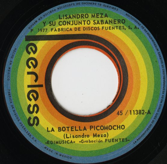 Lisandro Meza Y Su Conjunto Sabanero / La Botella Picomocho / Guantaranure -7 ( 45/11382 )