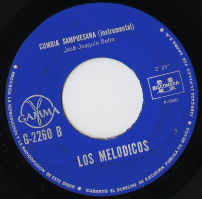 Los Melodicos / Amparito / Cumbia Sampuesana -7 ( G2260 )