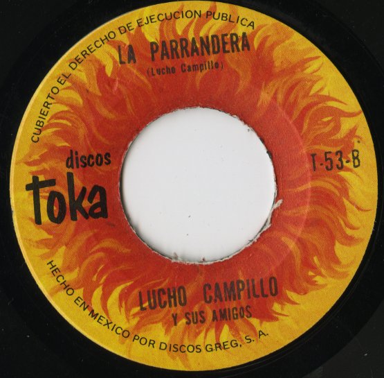 Lucho Campillo / Cumbia Caribe / La Parrandera -7 ( T-53 )