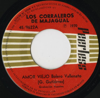 Los Corraleros De Majagual / Amor Viejo / El Pollito -7 ( 45/9622 )