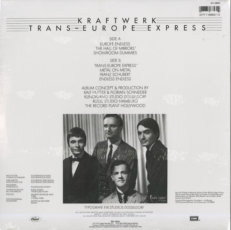 Kraftwerk / クラフトワーク / Trans Europe Express