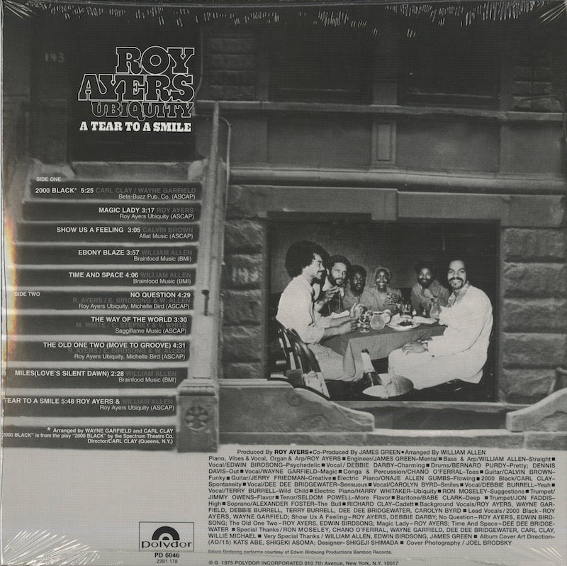 Roy Ayers / ロイ・エアーズ / A Tear To A Smile