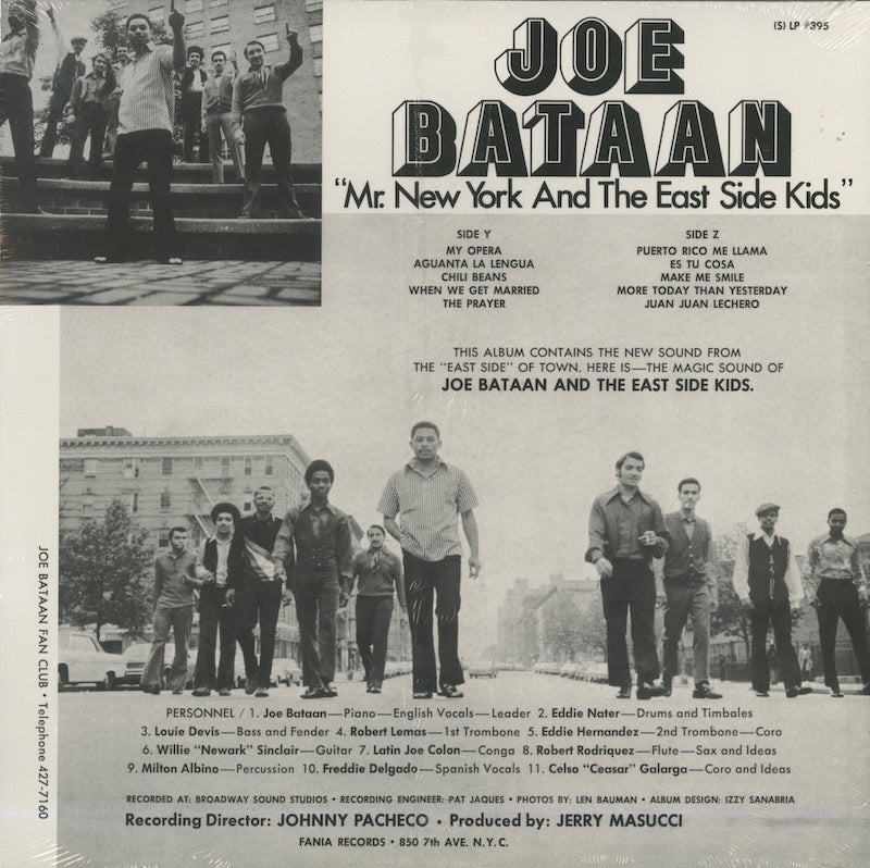 Joe Bataan / ジョー・バターン / Mr. New York And The East Side Kids