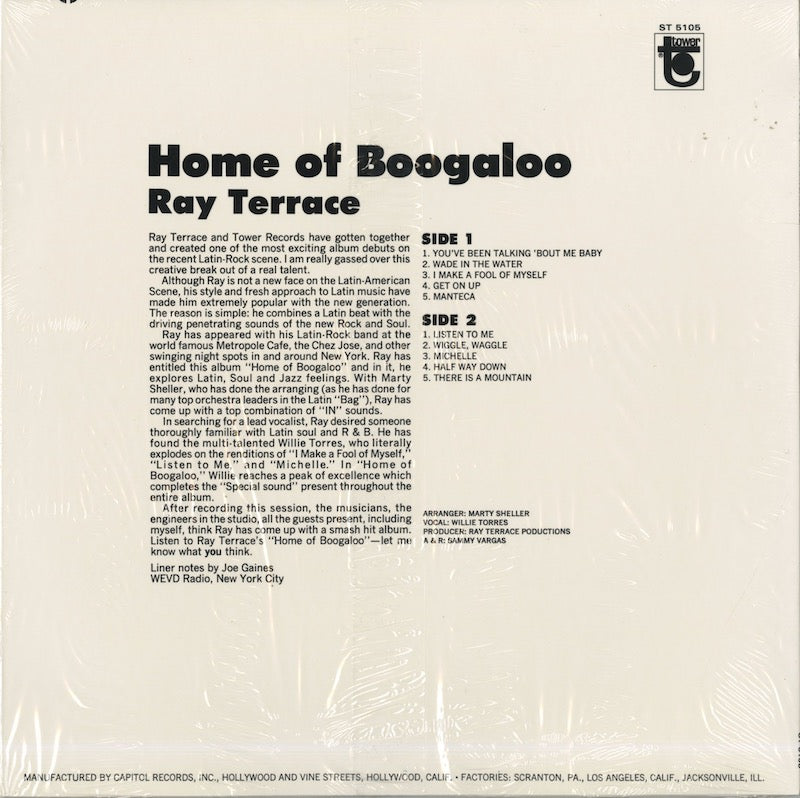 Ray Terrace / レイ・テラス / Home Of Boogaloo