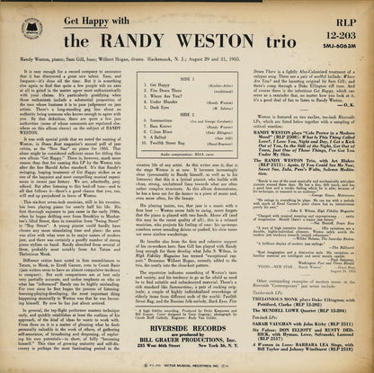 Randy Weston / ランディー・ウェストン / Get Happy (SMJ-6063M)