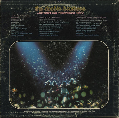 The Doobie Brothers / ドゥービー・ブラザーズ / What Were Once Vices Are Now Habits (W 2750)