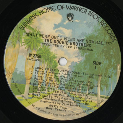 The Doobie Brothers / ドゥービー・ブラザーズ / What Were Once Vices Are Now Habits (W 2750)