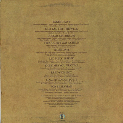 Jackson Browne / ジャクソン・ブラウン / For Everyman (SD 5067)
