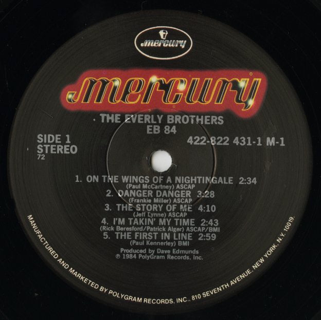 The Every Brothers / エバリー・ブラザーズ / EB84 (822 431-1 )