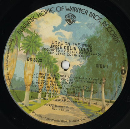 Jesse Colin Young / ジェシ・コリン・ヤング / Love On The Wing (BS 3033)