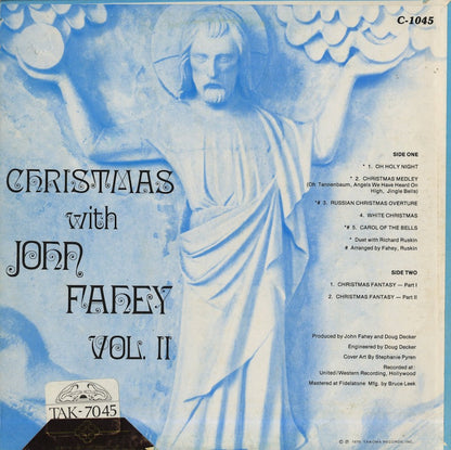 John Fahey / ジョン・フェイ / Christmas With John Fahey Vol.II (C-1045)