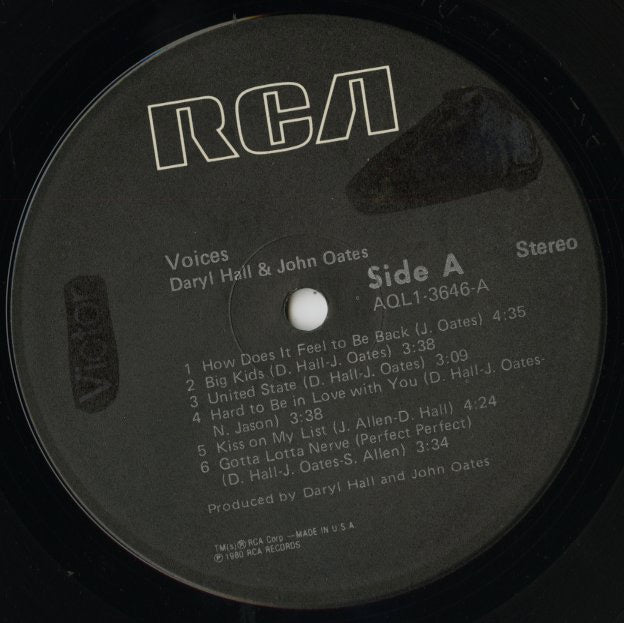 Daryl Hall & John Oates / ホール＆オーツ / Voices (AQLI-3646)
