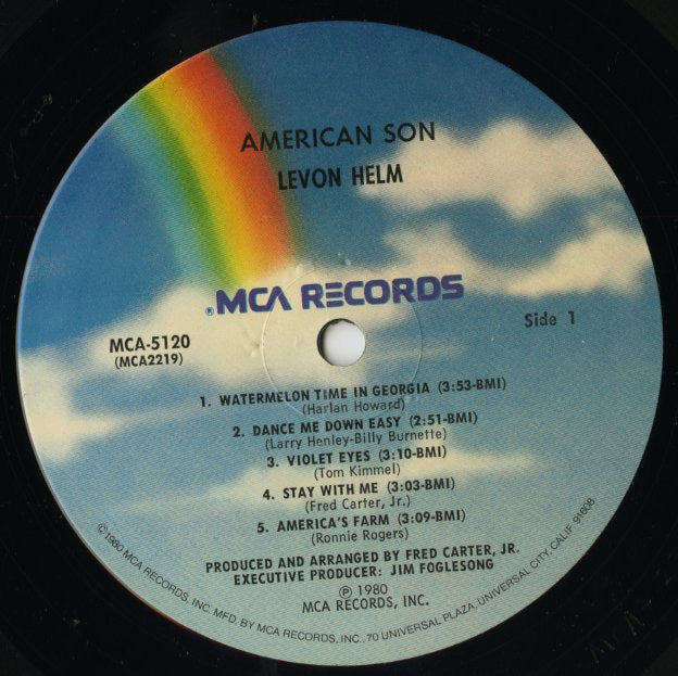 Levon Helm / リヴォン・ヘルム / American Son (MCA-5120)