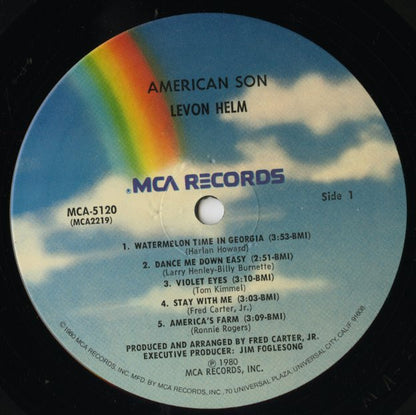 Levon Helm / リヴォン・ヘルム / American Son (MCA-5120)