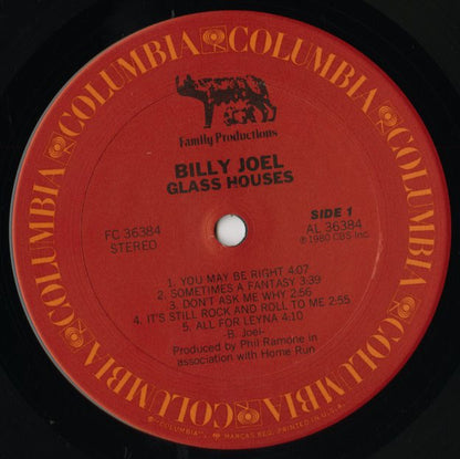 Billy Joel / ビリー・ジョエル / Glass House (FC36384)