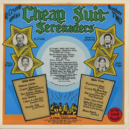 Robert Crumb And The Cheap Suit Serenaders / ロバート・クラム＆ヒズ・チープ・スート・セレネイダーズ / Number Two (2019)
