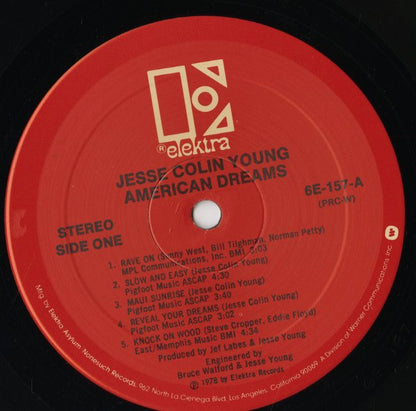 Jesse Colin Young / ジェシ・コリン・ヤング / American Dreams (6E-157)