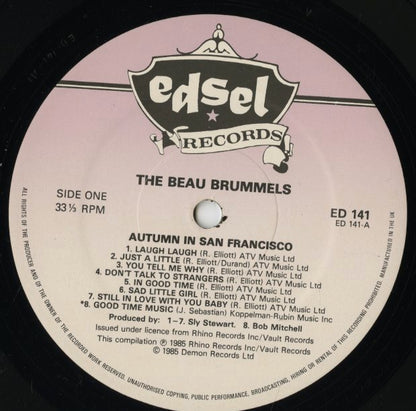 Beau Brummels / ボー・ブランメルズ / Autumn In San Francisco (ED 141)