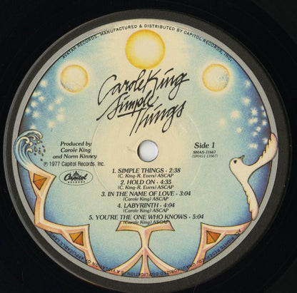 Carole King / キャロル・キング / Simple Things (SMAS-11667)