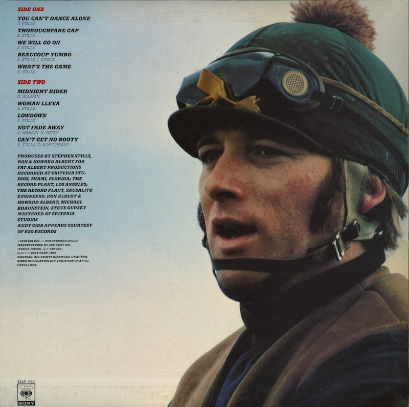 Stephen Stills / スティーヴン・スティルス / Thoroughfare Gap (25AP1144)