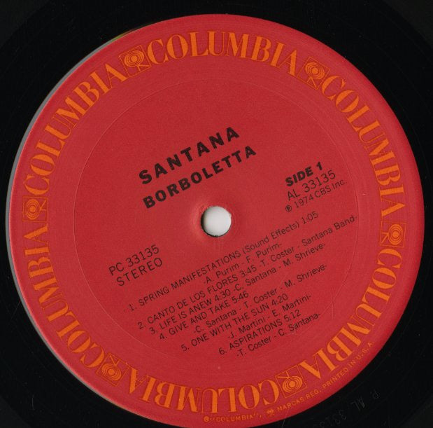 Santana / サンタナ / Borboleta (PC33135)