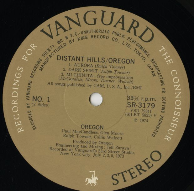 Oregon / オレゴン / Distant Hills (SR-3179)