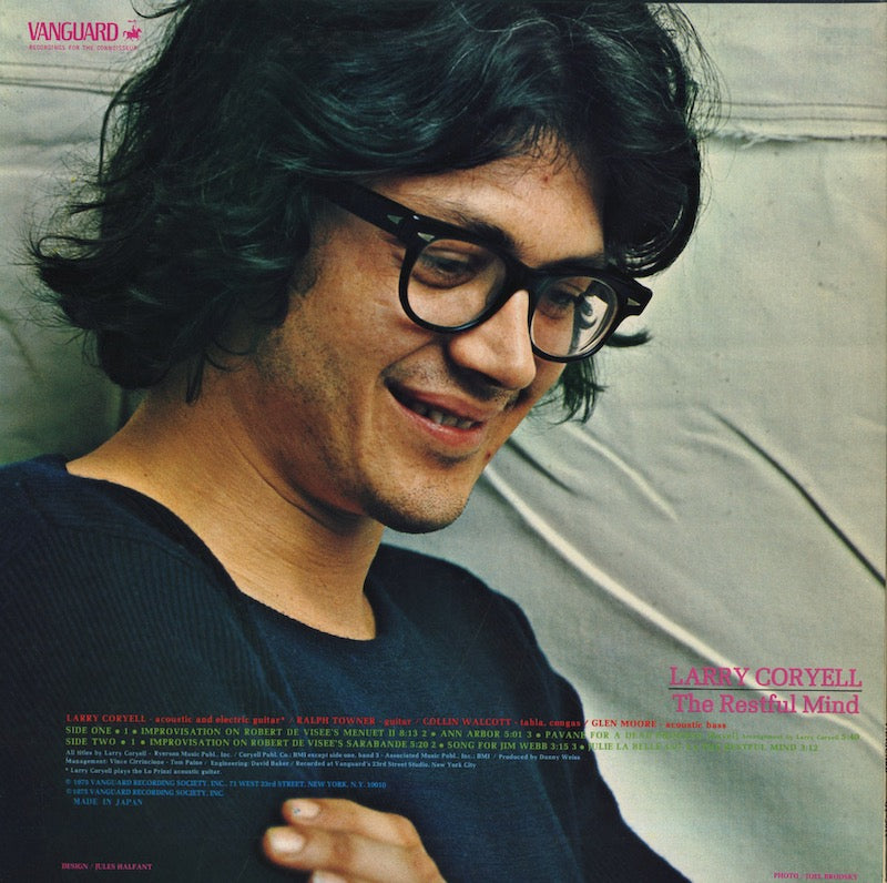 Larry Coryell and Oregon / The Restful Mind (GP-3011)
