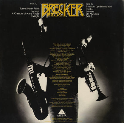 Brecker Brothers / ブレッカー・ブラザーズ / The Brecker Brothers (BLPN-10-AR)