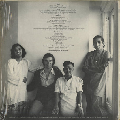 John McLaughlin / ジョン・マクラフリン / Shakti With John McLaughlin (PC 34162)