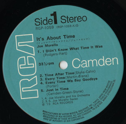 Joe Morello / ジョー・モレロ / It's About Time (RGP-1059)