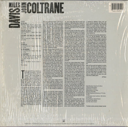 Miles Davis ＆ John Coltrane / マイルス・デイヴィス ジョン・コルトレーン / Miles & Coltrane (CJ 44052)