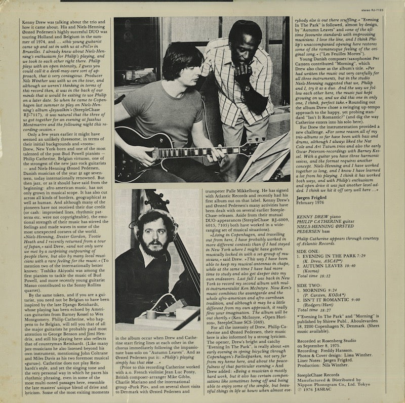Kenny Drew / ケニー・ドリュー / Morning (RJ-7123)