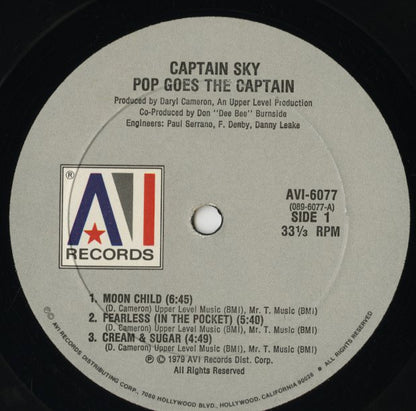 Captain Sky / キャプテン・スカイ / Pop Goes Captain (AVI-6077)