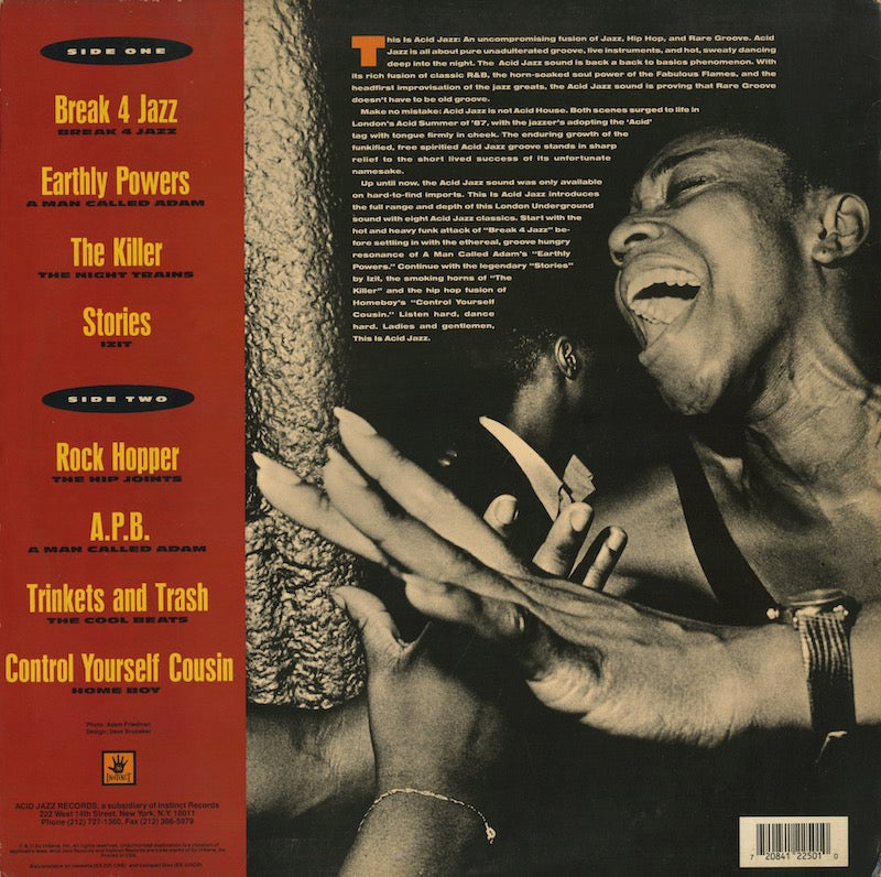 V.A./ This Is Acid Jazz Volume One /  / Izit, Break 4 Jazz etc (EX 225LP)