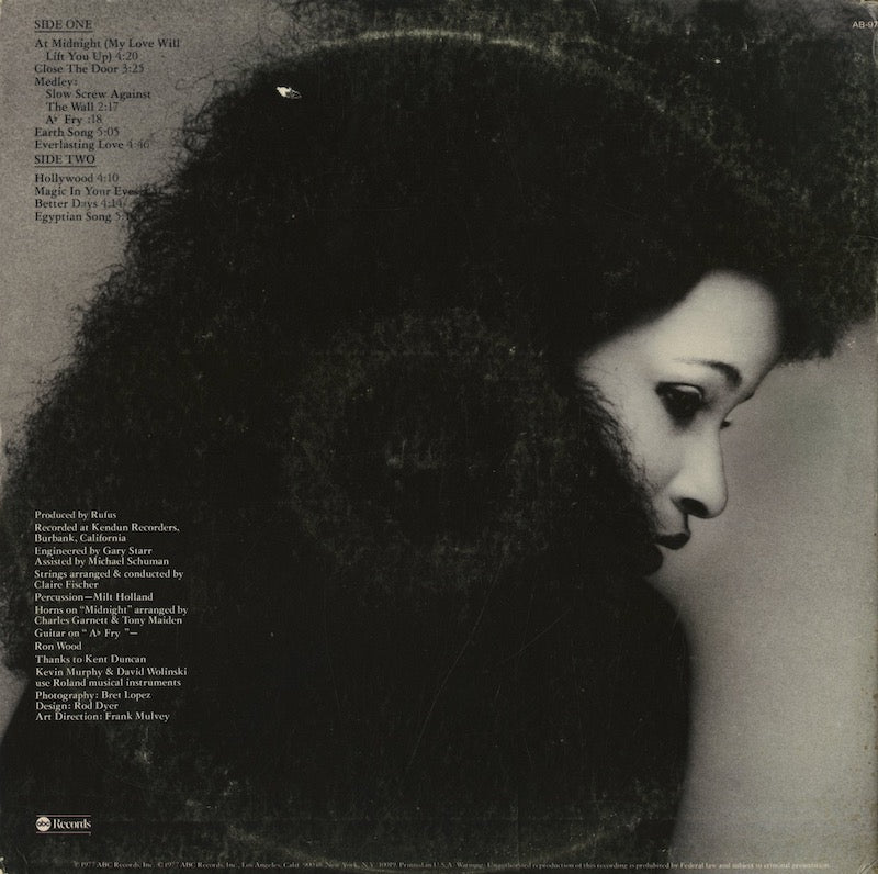 Rufus Featuring Chaka Khan / ルーファス　チャカ・カーン / Ask Rufus (AB975)