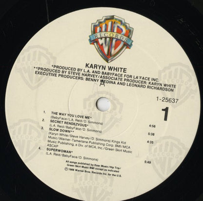 Karyn White / キャリン・ホワイト / Karyn White (1-25637)