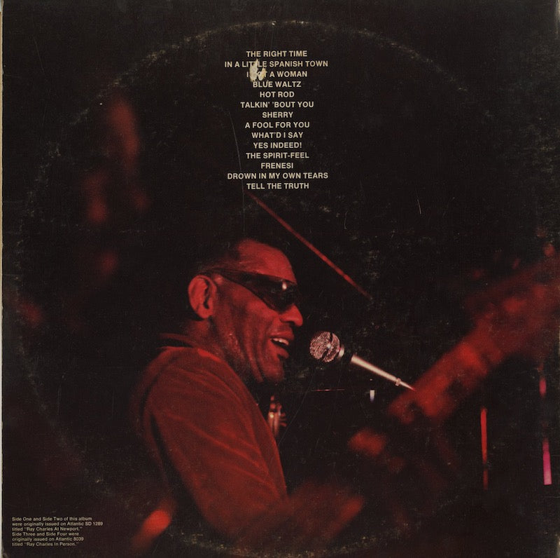 Ray Charles / レイ・チャールズ / Live -2LP (SD 2-503)