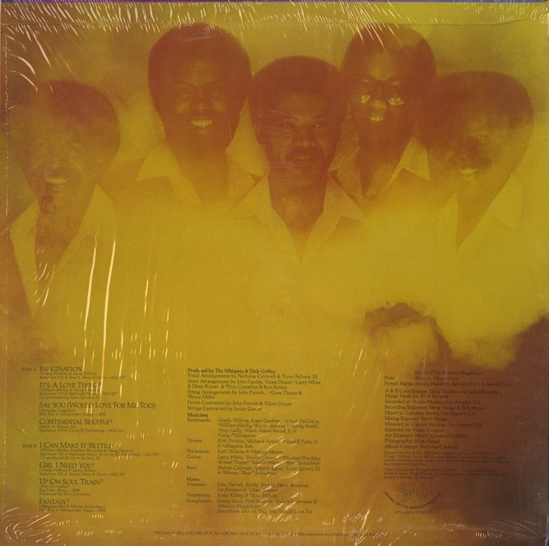 The Whispers / ウィスパーズ / Imagination (BZL1-3578)