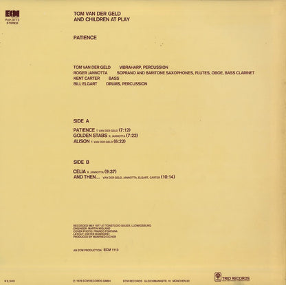 Tom Van Der Geld And Children At Play / Patience (PAP-9113)