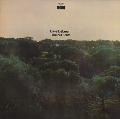 Dave Liebman / デイヴ・リーブマン / Lookout Farm (ECM-1-1039)
