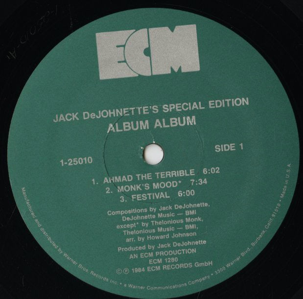 Jack DeJohnette's Special Edition / Album Album (1-25010)