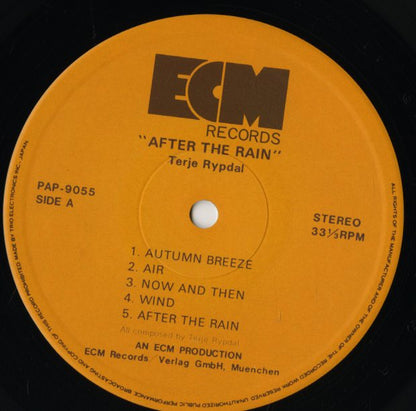 Terje Rypdal / テリエ・リピダル / After The Rain (PAP-9055)